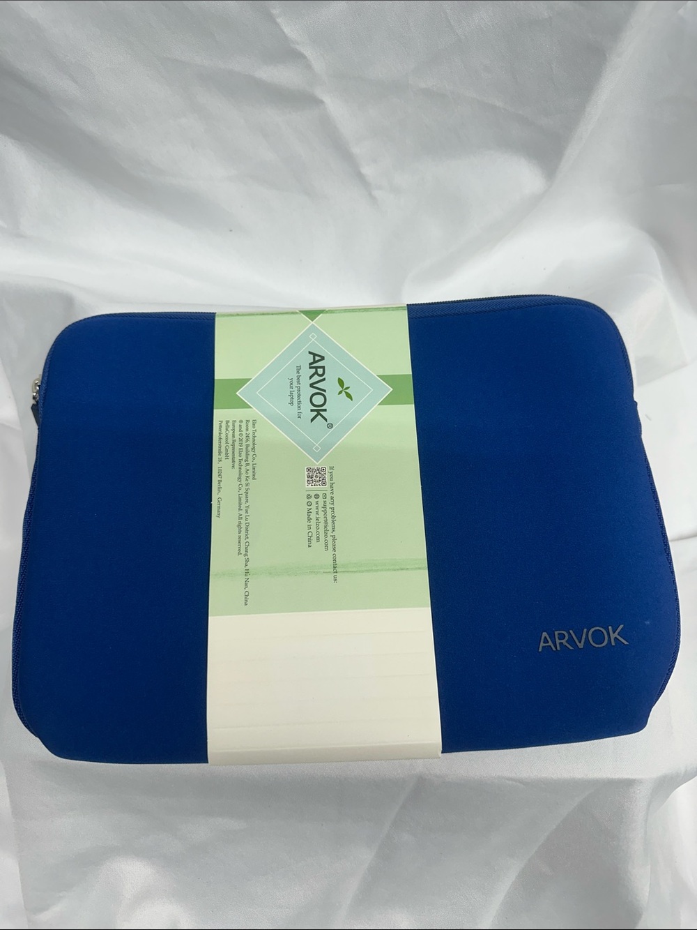 Arvok Neoprene Laptop Sleeve Case Blue 11.6”